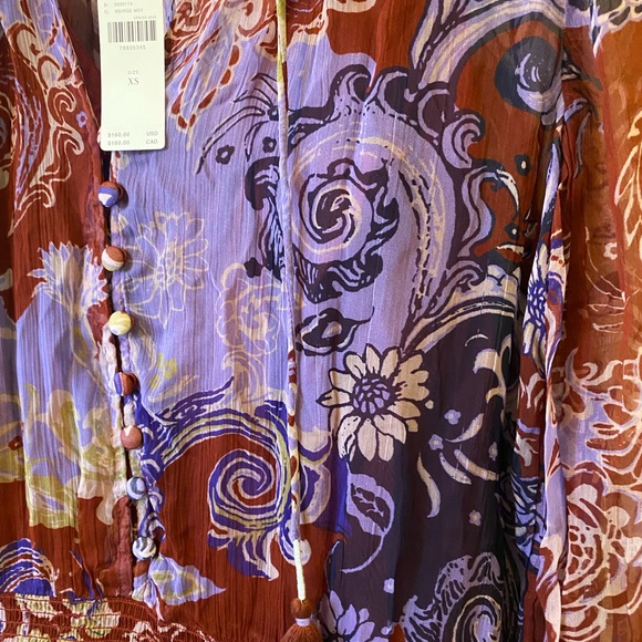 MARAIS PRINTED CHIFFON MINI DRESS - Picture 12 of 13